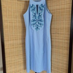 Lilly Pulitzer periwinkle cocktail dress. NWT
